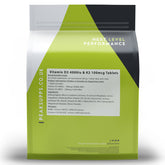 Peak Supps Vitamin D3 4000iu & K2 100mcg Tablets